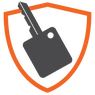 Buick Guaranteed Asset Protection (GAP) Coverage Logo with Car Key Icon - Kelly Buick GMC in Emmaus PA